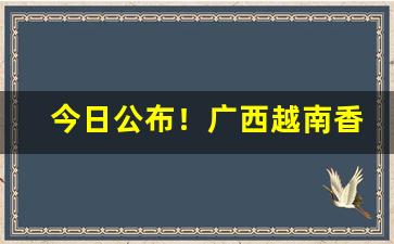 今日公布！广西越南香烟批发一手货源“钝学累功”