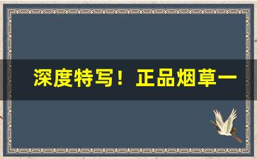 深度特写！正品烟草一手货源批发“挨肩叠背”
