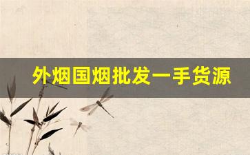 外烟国烟批发一手货源网站-外烟的价格一览表和图片