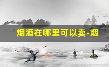 烟酒在哪里可以卖-烟酒批发去什么店买