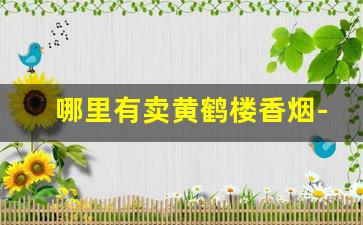 哪里有卖黄鹤楼香烟-软1916黄鹤楼多少钱一包