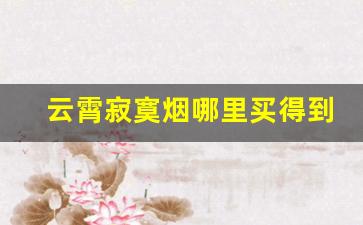 云霄寂寞烟哪里买得到-哪里能找到靠谱的云霄烟批发店