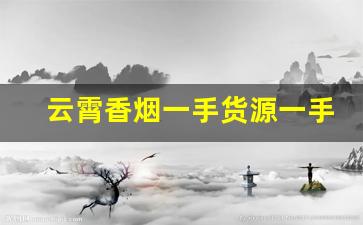 云霄香烟一手货源一手批发代理价格