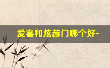 爱喜和炫赫门哪个好-炫赫门辨真假有什么区别