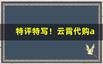 特评特写！云霄代购app下载链接“重兴旗鼓”