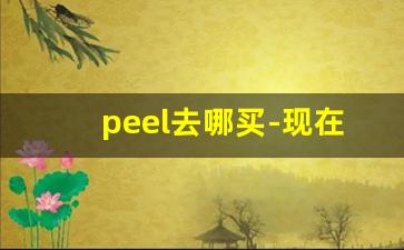 peel去哪买-现在哪里能买到peel