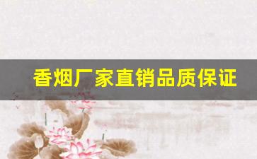 香烟厂家直销品质保证！-各种烟的厂家价格