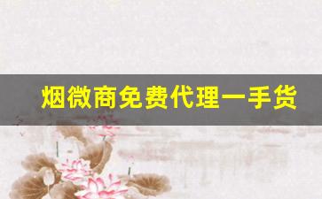 烟微商免费代理一手货源-出口烟一件代发