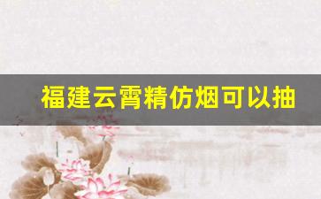 福建云霄精仿烟可以抽吗-云霄假烟和真烟的危害