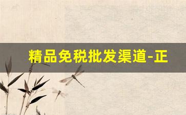 精品免税批发渠道-正品外贸店进货渠道