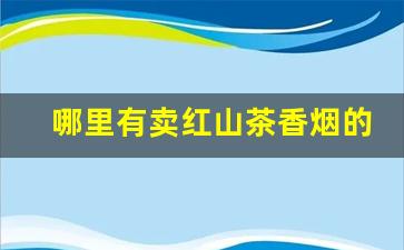 哪里有卖红山茶香烟的-红山茶香烟价格一览表