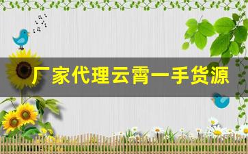 厂家代理云霄一手货源-云霄一手货源货到付款厂家批发