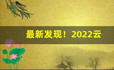 最新发现！2022云霄最畅销烟“斗重山齐”