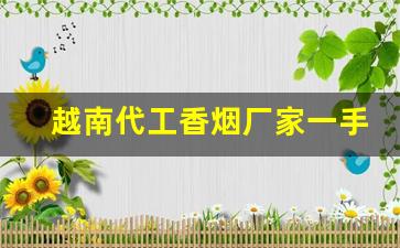 越南代工香烟厂家一手货源代理批发-越南代加工烟供货商