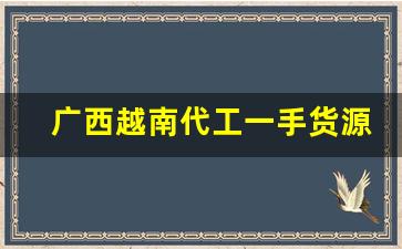 广西越南代工一手货源-越南代工厂尾货是正品吗